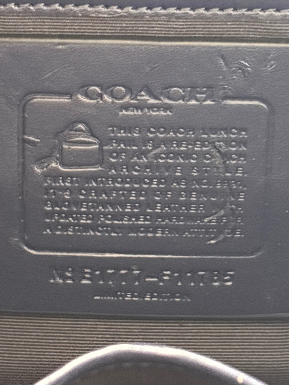 Coach BNWT retro lunch pail - Picture 5 of 6
